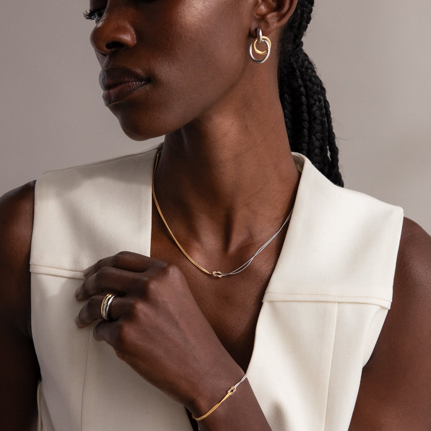 Love Knot Chain Necklace
