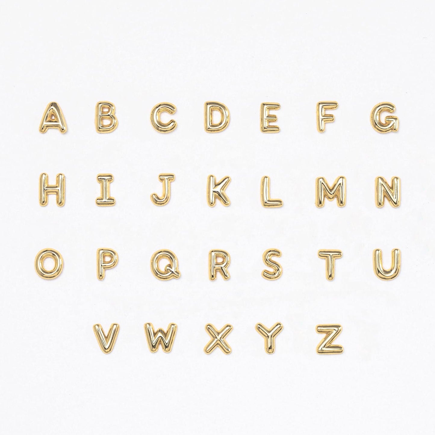 Bubble Letter Studs
