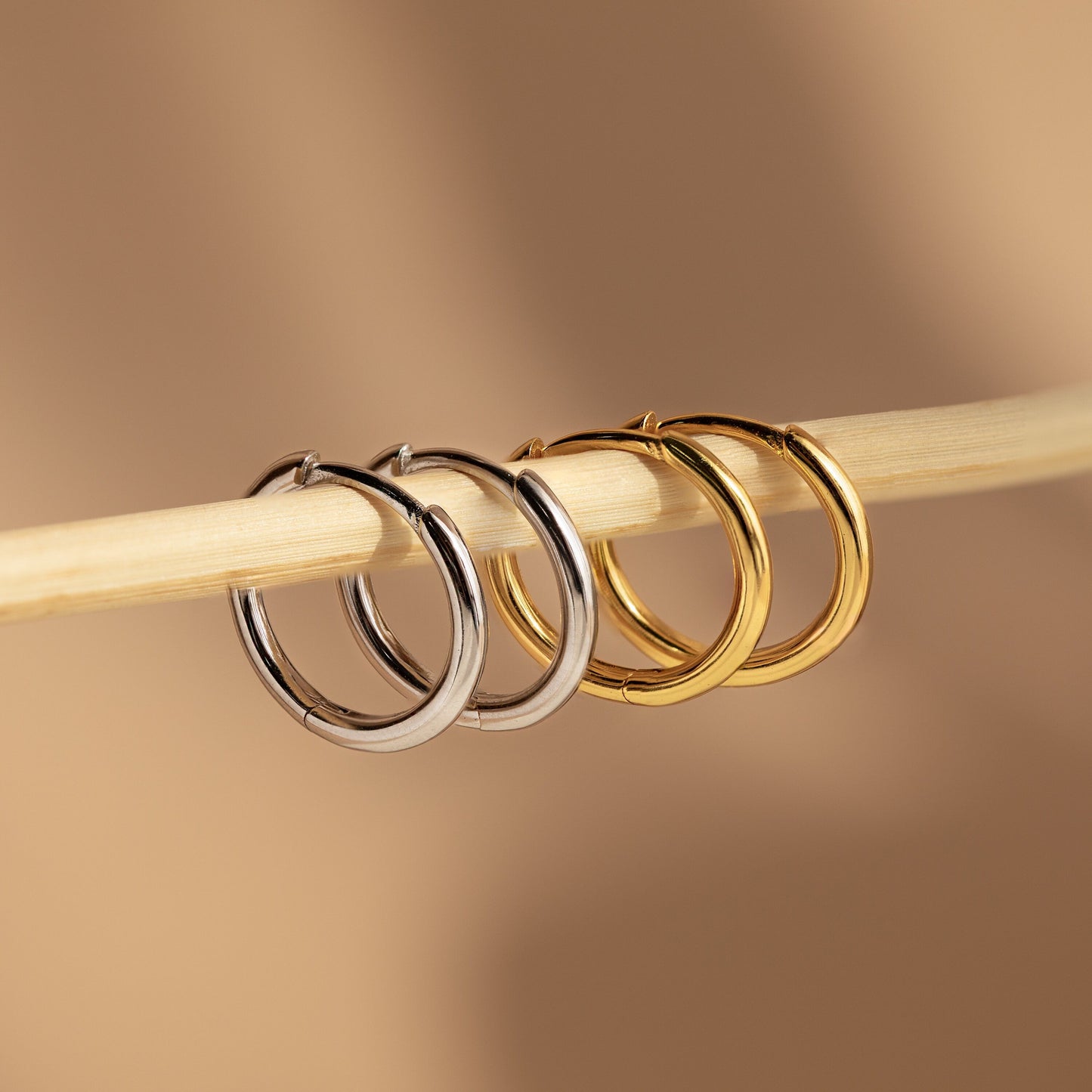 Mini Bold Hoops