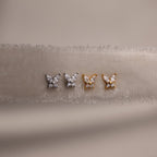Butterfly Diamond Studs