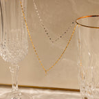 Dainty Marquise Pendant Necklace