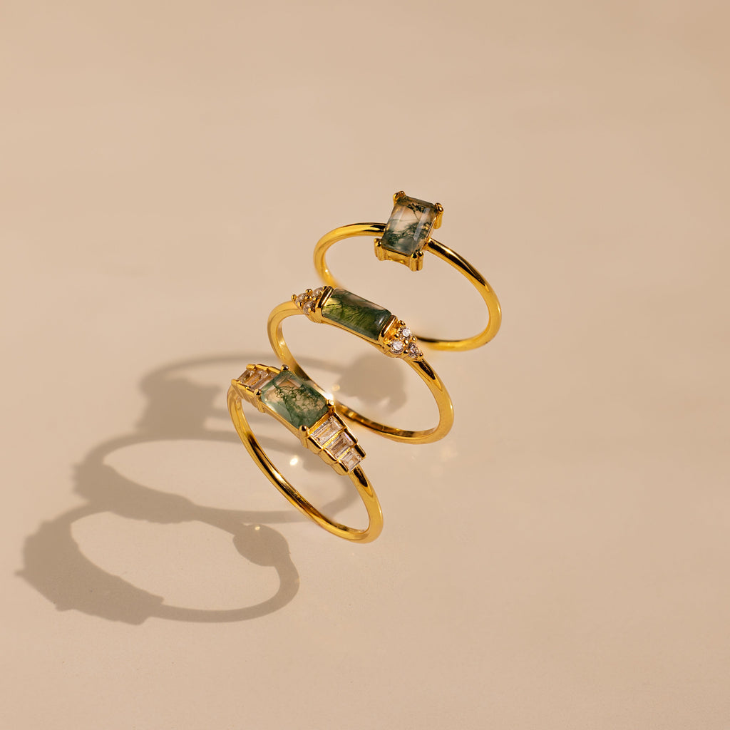 Agate Statement Ring