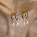 Margot Pearl Hoops