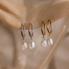 Margot Pearl Hoops