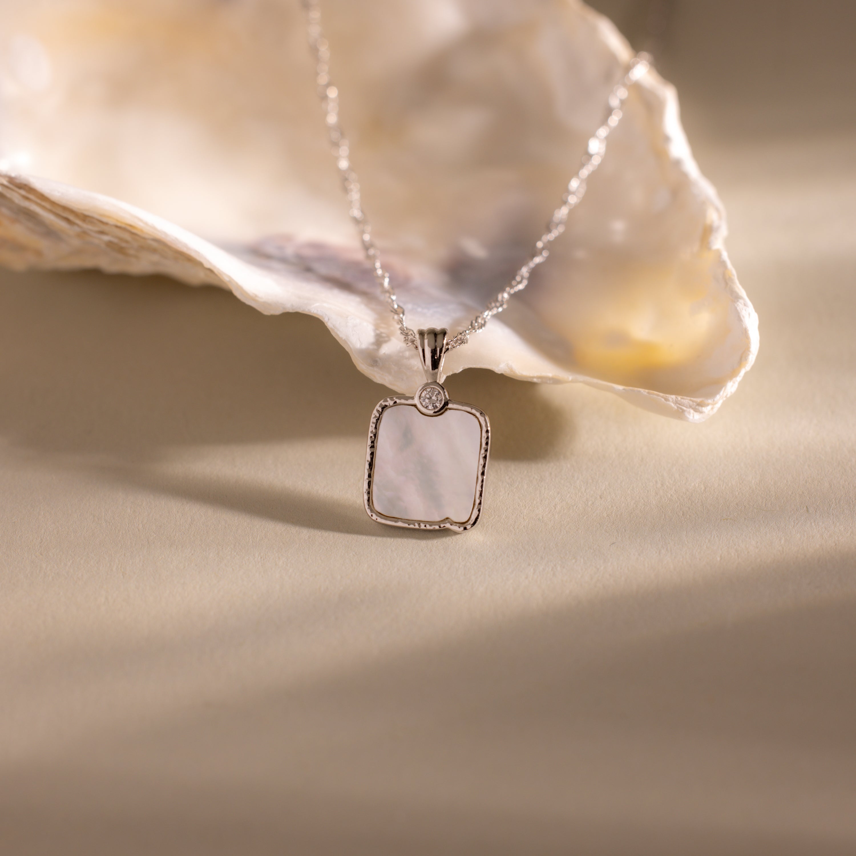 Serenity Mother of Pearl Necklace