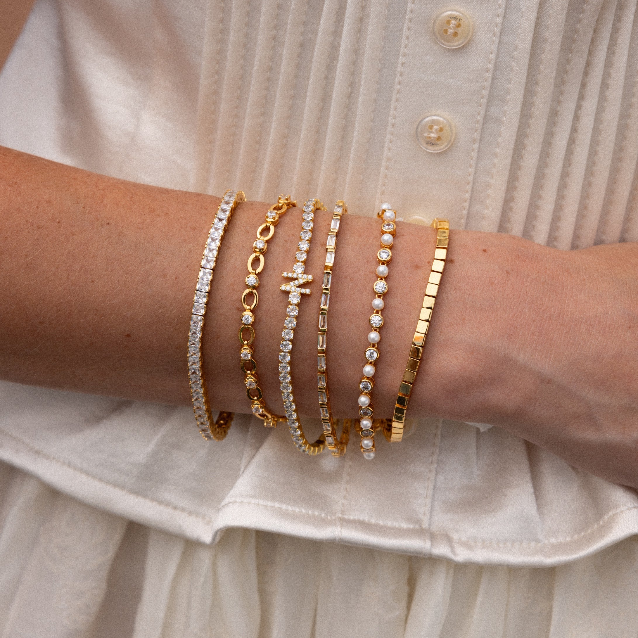 Diamond Chain Tennis Bracelet
