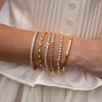 Claudia Baguette Tennis Bracelet