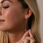 Cosmic Star Threader Earrings