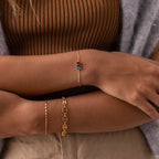 Multiple Marquise Birthstone Bracelet