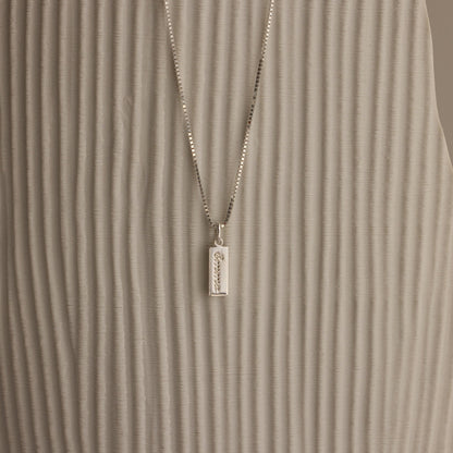 Dainty Tag Name Necklace