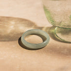 Skinny Gemstone Band Ring