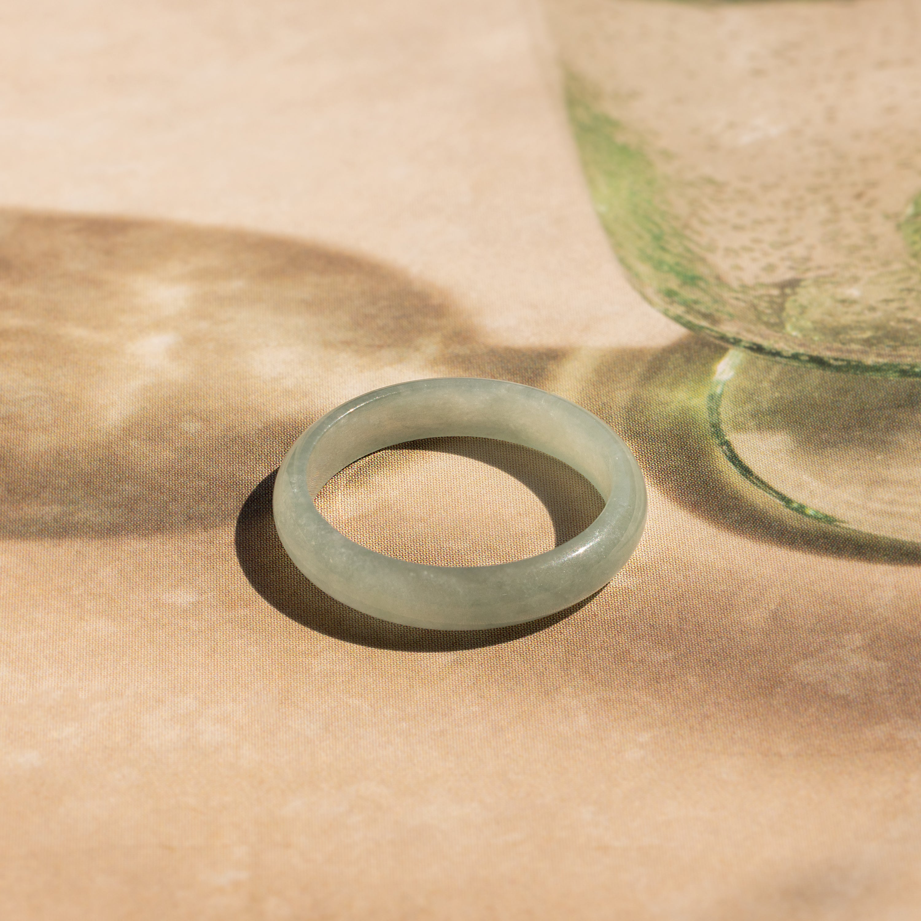 Skinny Gemstone Band Ring