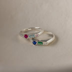 Bold Birthstone Signet Ring