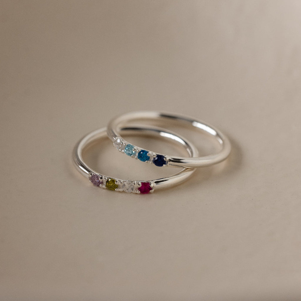 Mini Birthstone Ring