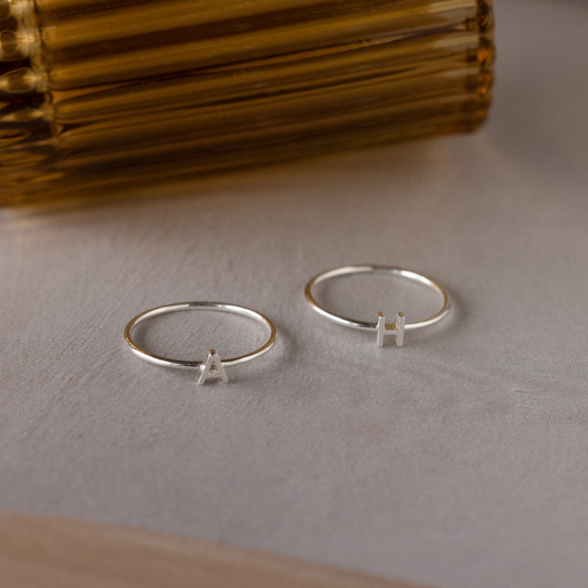 Alex Dainty Letter Ring