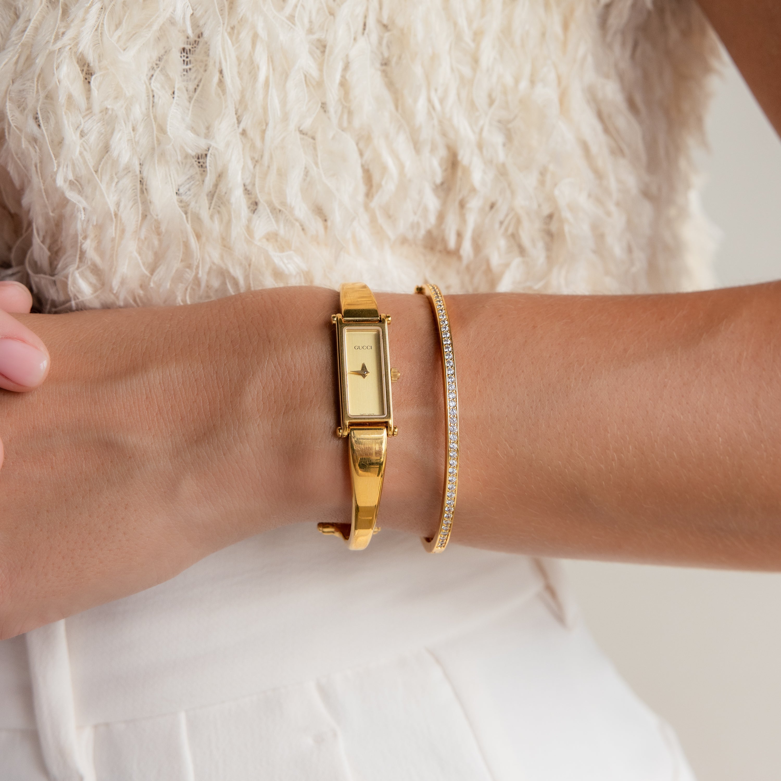 Diamond Tennis Bangle