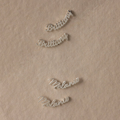 Grace Name Earrings
