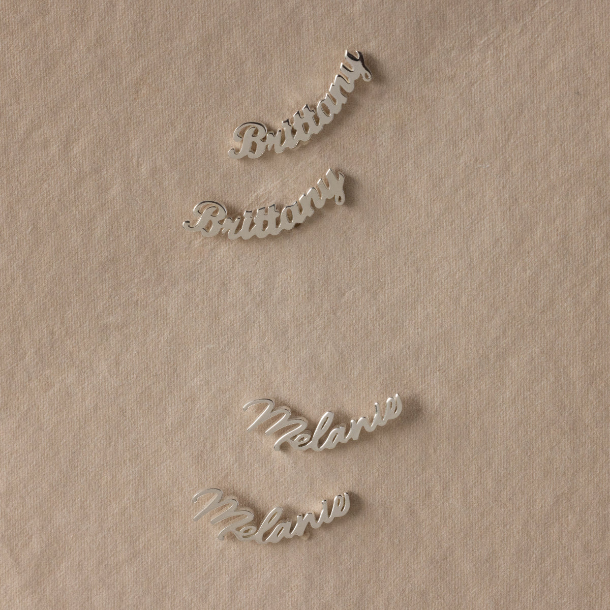 London Name Earrings
