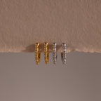 Beaded Hoops
