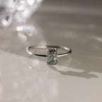 Agate Emerald Ring
