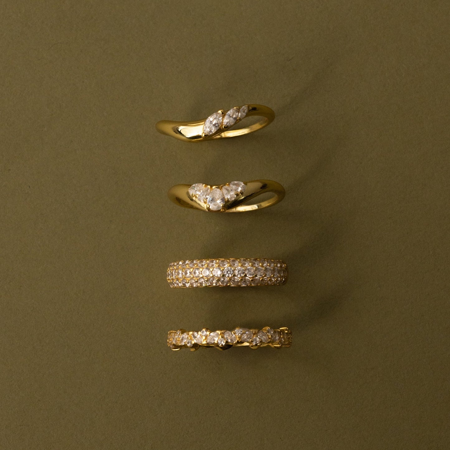 Pave Dome Ring