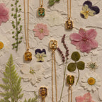 Birth Flower Charm Necklace