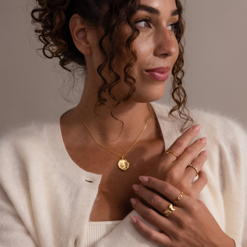 Baby Hand & Footprint Necklace