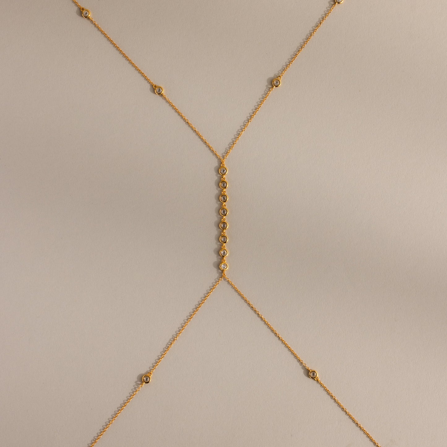 Sprinkle Diamond Body Chain