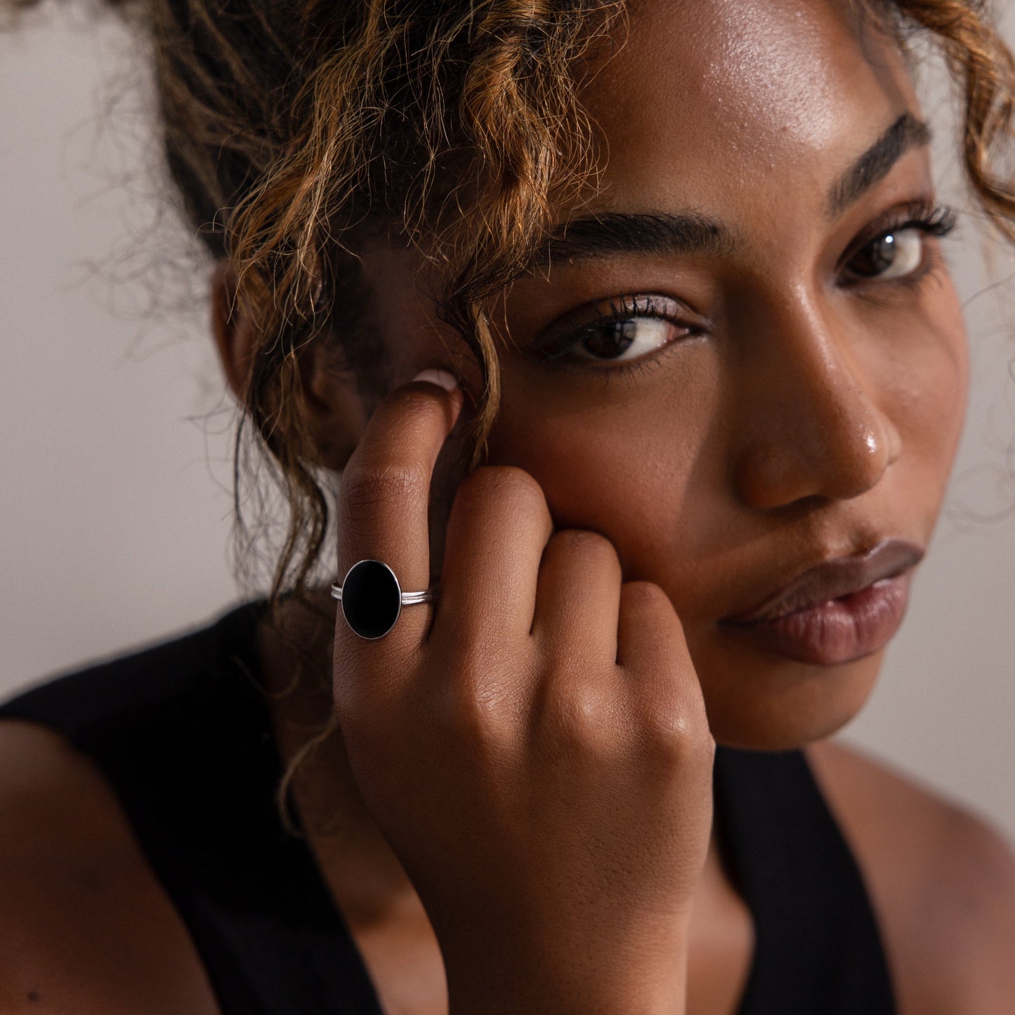 Midnight Hour Onyx Ring