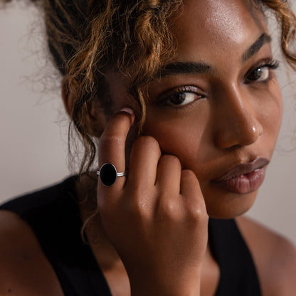 Midnight Hour Onyx Ring