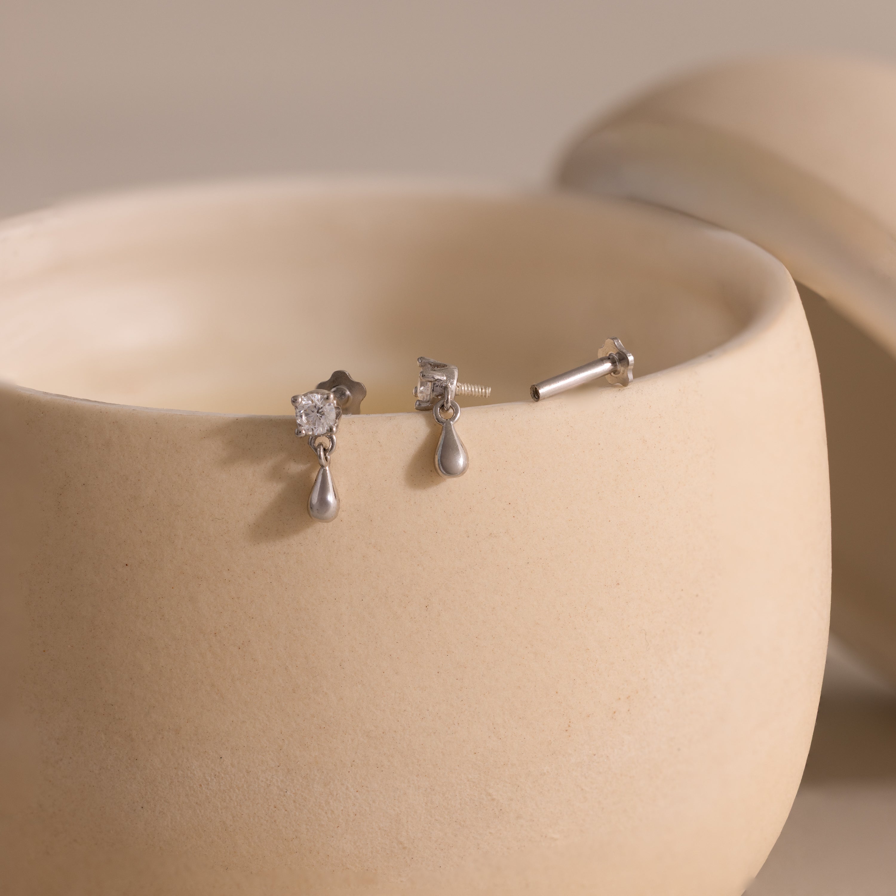 Diamond Droplet Studs