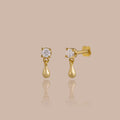 Diamond Droplet Studs