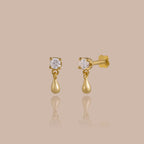 Diamond Droplet Studs