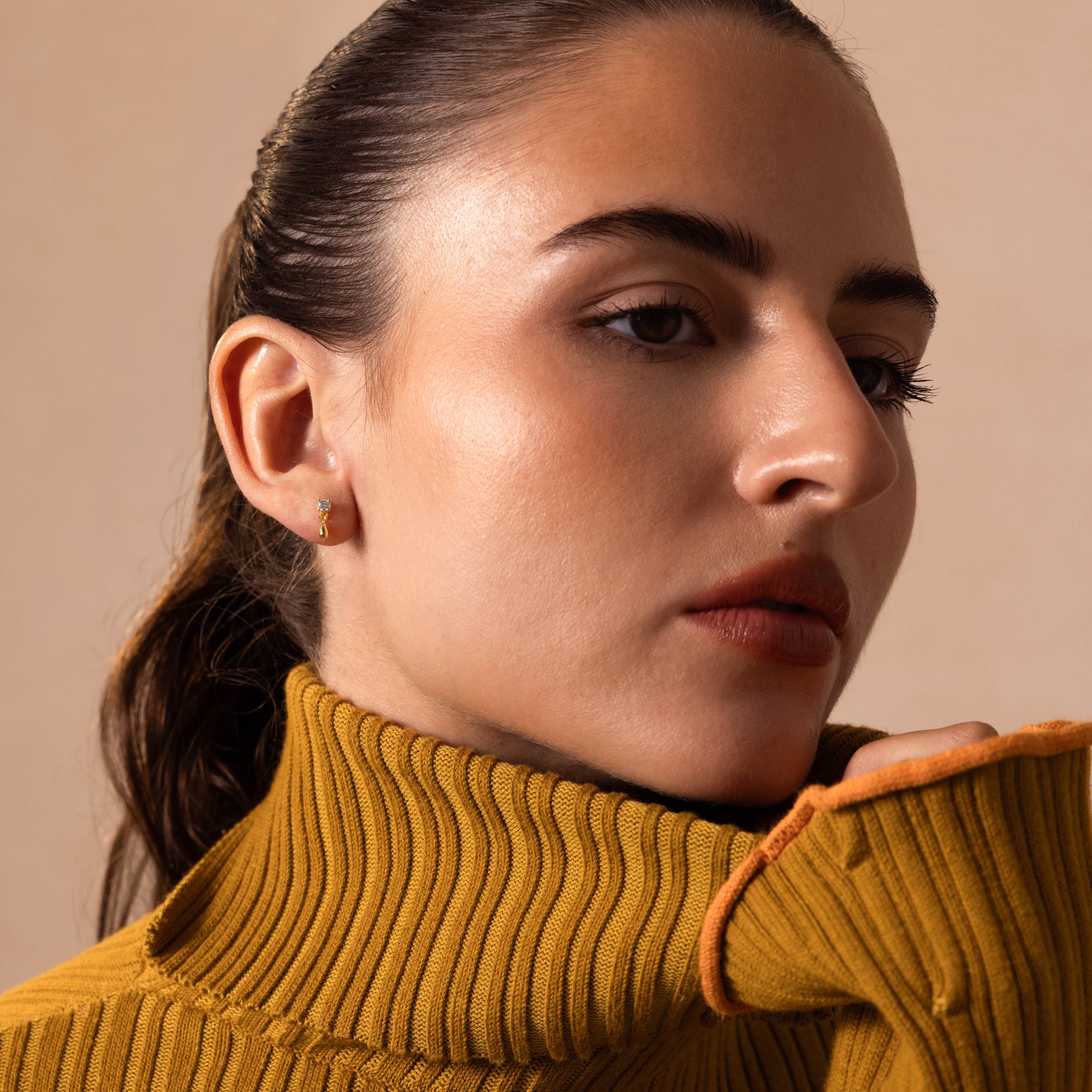 Diamond Droplet Studs