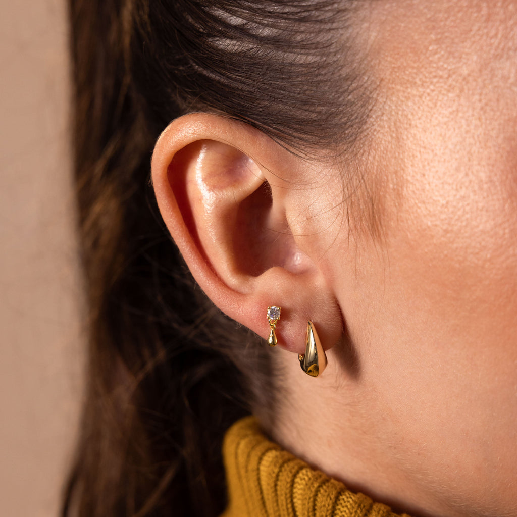 Diamond Droplet Studs