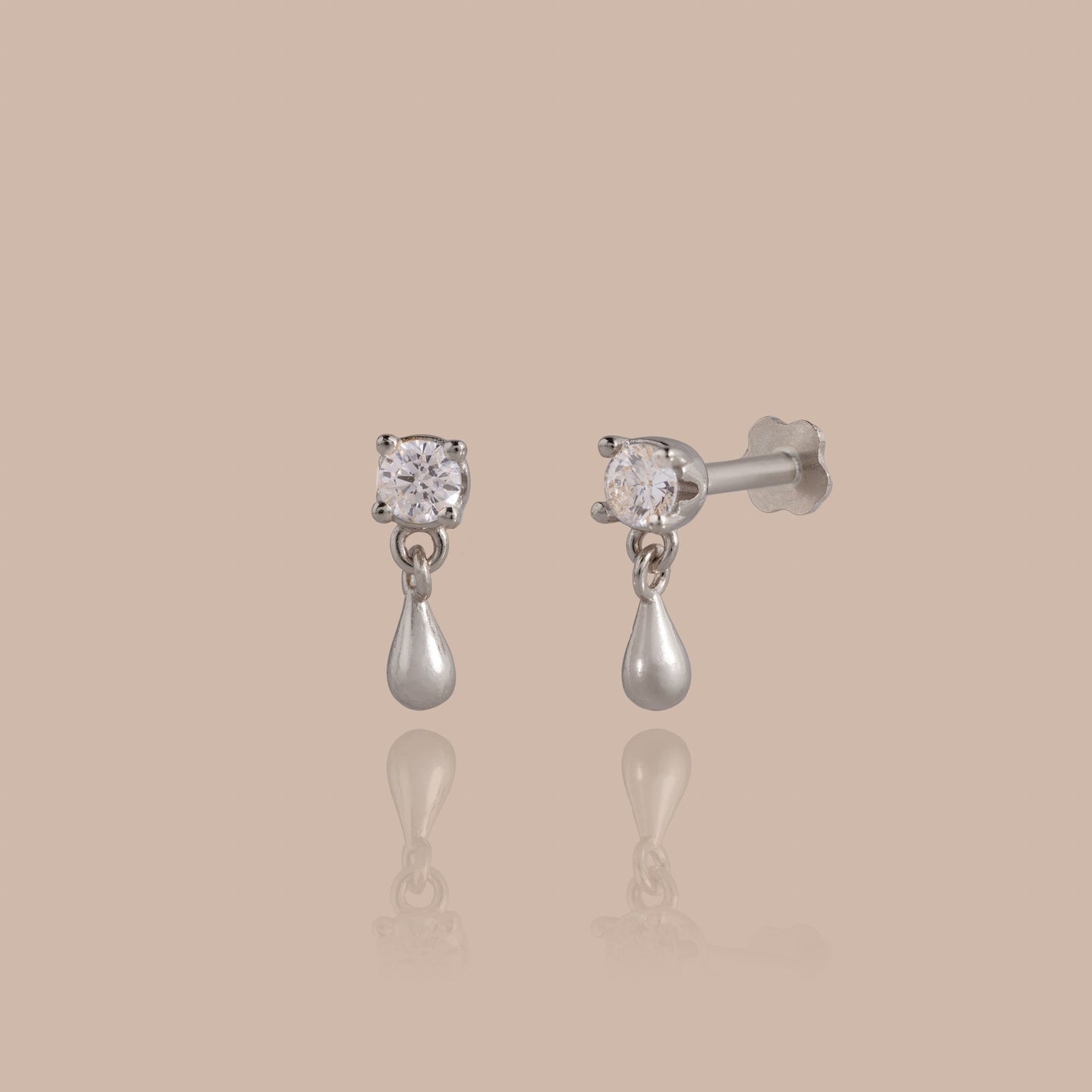 Diamond Droplet Studs