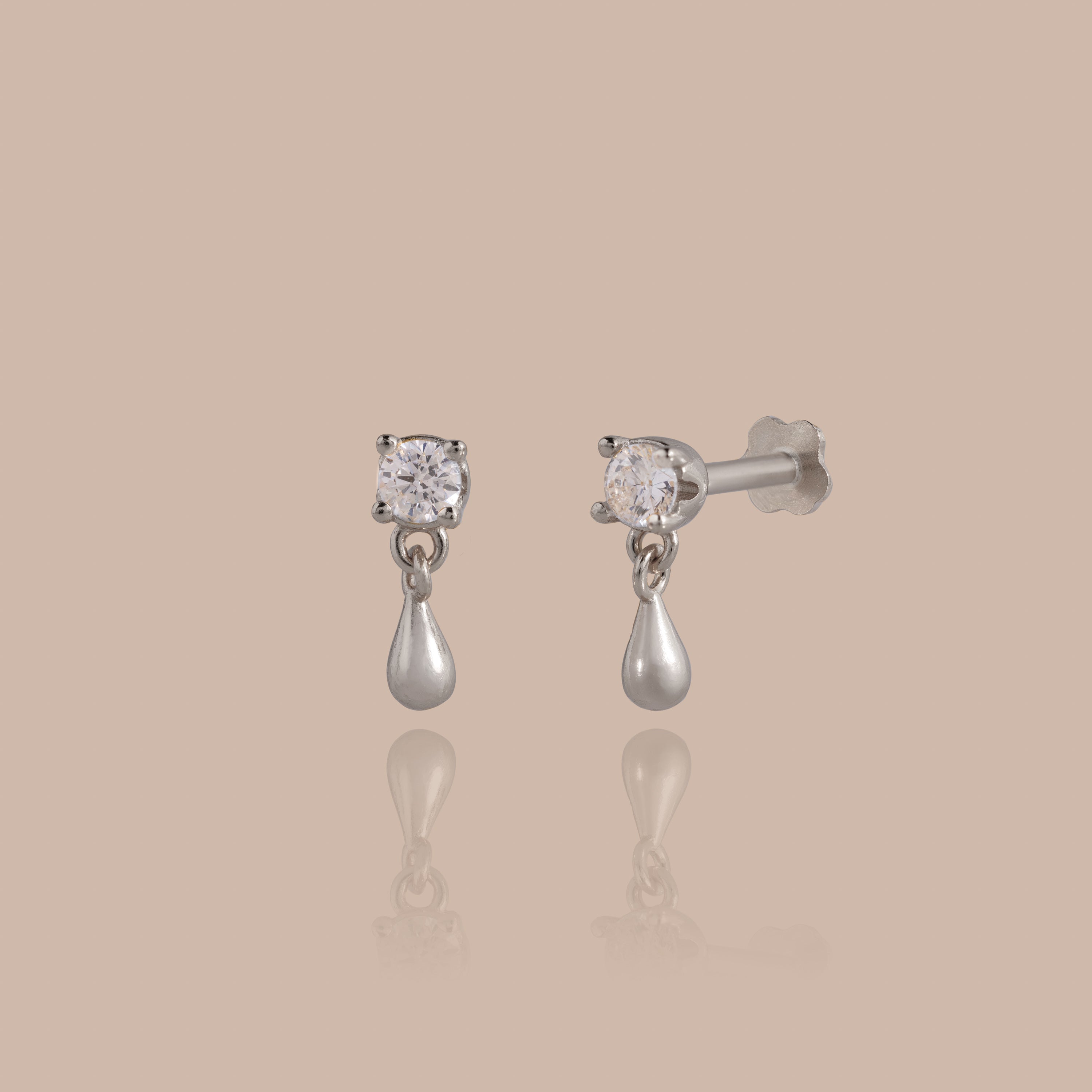 Diamond Droplet Studs