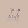 Diamond Cascade Ear Jackets