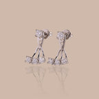 Diamond Cascade Ear Jackets