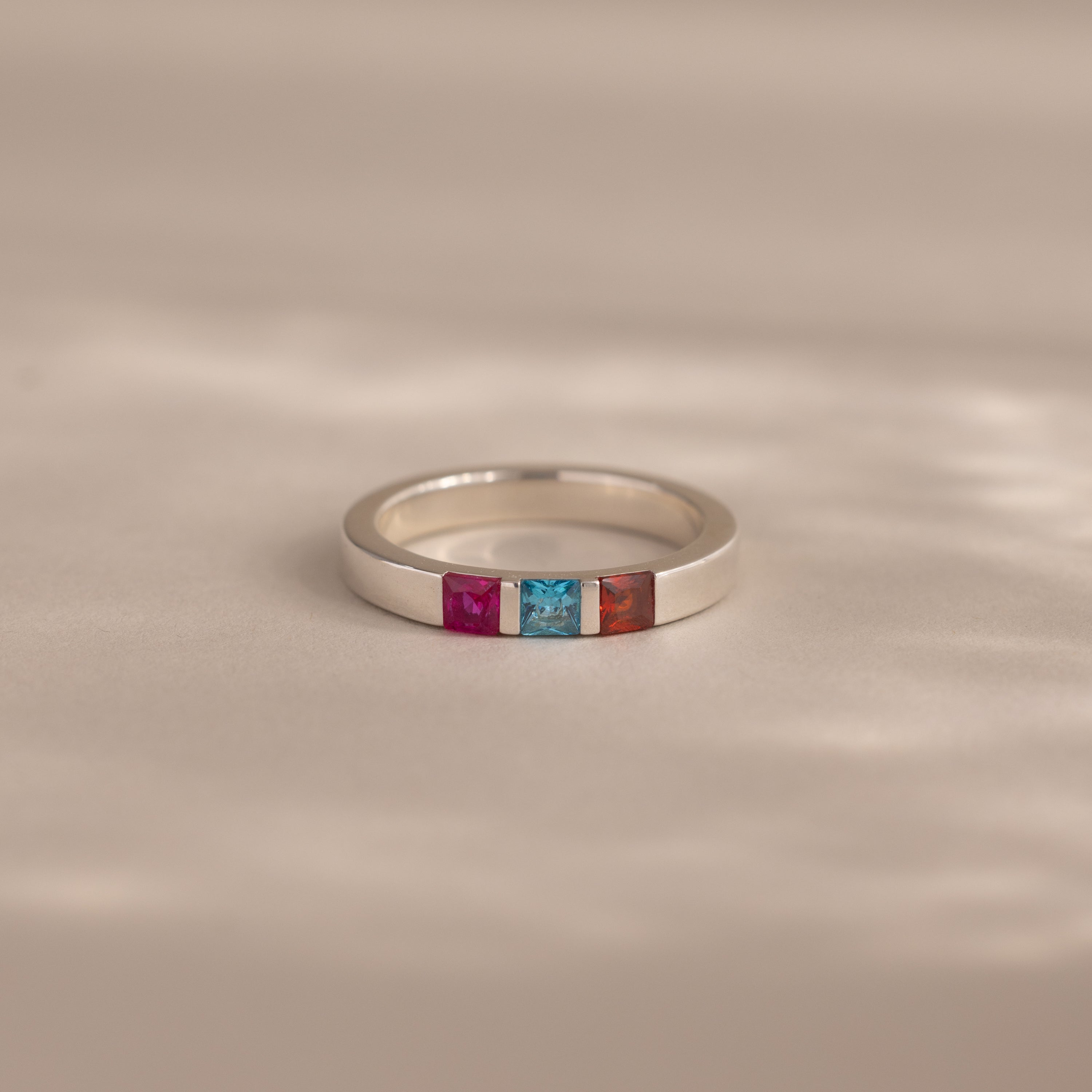 Multiple Birthstone Band