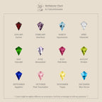 Birthstone Drop Huggies