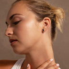 Ombre Birthstone Flatback Studs