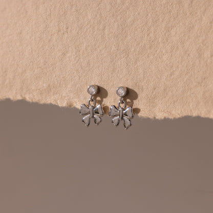 Bow Drop Studs