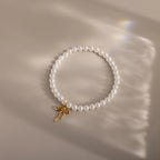 Bow Pearl Bracelet