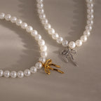 Bow Pearl Bracelet
