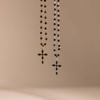 Midnight Cross Necklace