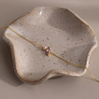 Marquise Birthstone & Pearl Bracelet