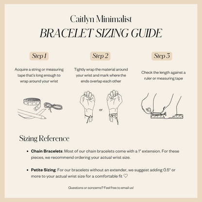 V-Link Chain Tennis Bracelet