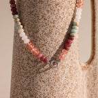 Ember Beaded Charm Necklace