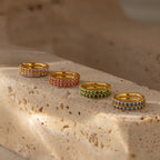 Birthstone Clicker Huggies